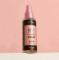 Nuevo! Body Splash Hot Inevitable So Excited con glitter - 60ml