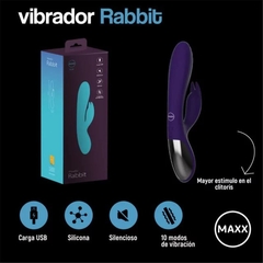 Maxx Play Vibrador Rabbit - comprar online