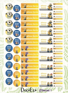 ETIQUETAS ESCOLARES KAWAII en internet