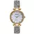 Relógio Feminino Bracelete Cristais Dourado 77276LPSVDB1