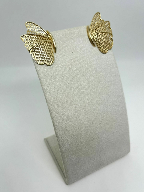 BRINCO PRATA 925 BORBOLETA 22517 na internet