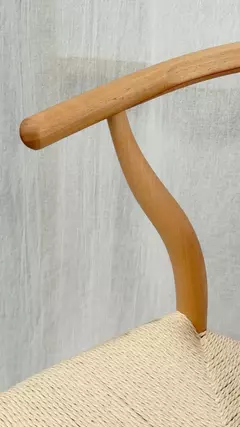 B33-K579 - SILLA MADERA OLMO ASIENTO TRENZADO en internet