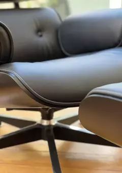 A98-HE-382/BLACK SILLON MILLER ECOCUERO NEGRO - caledeco