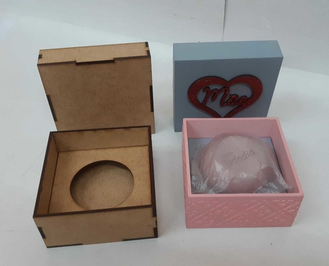 Caixa Sabonete c/suporte - cx090