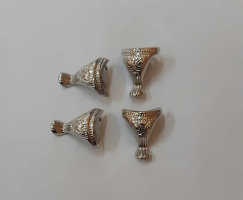 Conjunto de Pés Prata P - aa023