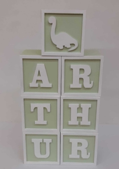 Cubo Letras - Personalizado