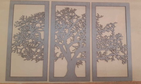 Quadro Trio Árvore - dc009