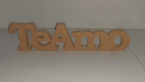 Te Amo (Formato Letra Caixa) - lt163