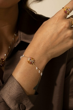 Pulseira Cristal Morganita