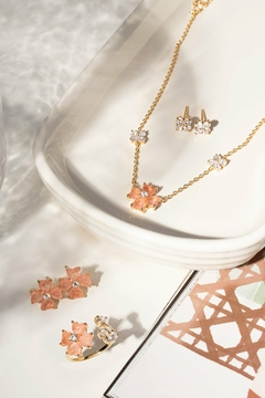 Anel Fusion Podange Zirconia Clover na internet