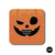 Halloween: Base de 15cm x 15cm x 3mm - Modelo Calabaza 1