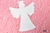 Navidad: Stencil de 18cm x 28cm x 3mm - Angelito - comprar online