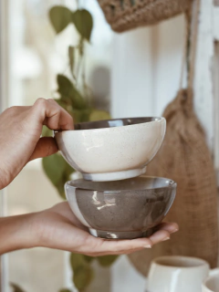 BOWL EMILIA S PIEDRA/GRIS