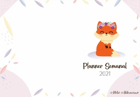 Planner Semanal - Versão 2021 - Datado
