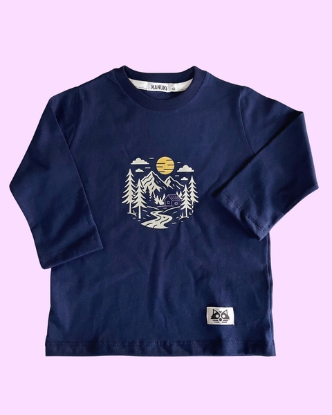Remera Yugen azul - comprar online