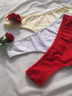 M2 PACK X3 Culoteless lisos de algodón premium T.38 a 48 04 - Betty Boop Lenceria y sex shop - Argentina - Santa Fe - Esperanza