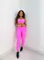 Conjunto Legging Básica + Top Clara - Rosa Cristal - Luv Beachwear