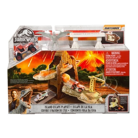Jurassic World Set Matchbox Island Escape