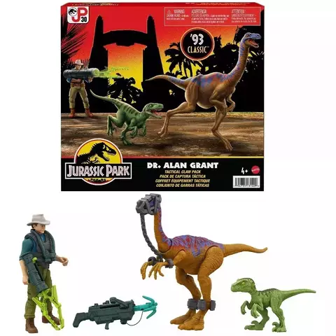 Jurassic Park 93´ Classics Alan Grant Set