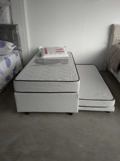 SOMMIER CON CARRO CAMA MULTISPACE GANI 190X90 (1 PLAZA) en internet