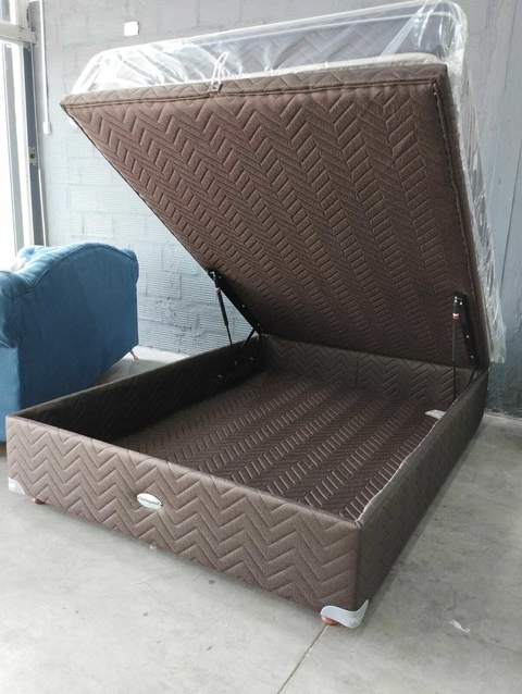 BASE ROOMY SPRINGWALL 190X140X38 (2 PLAZAS) - comprar online