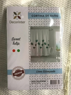 CORTINA DE BAÑO ESTAMPADA - comprar online