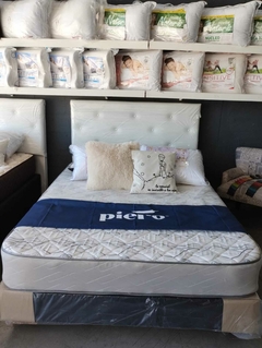 CONJUNTO SPRING BLACK (190X140) 2 PLAZAS - comprar online