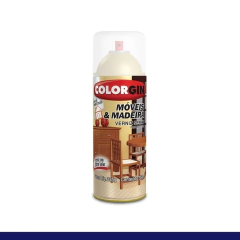 TINTA SPRAY VERNIZ NATURAL COLORGIN 350ML