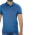 camisa polo azul viscose piquet prime bordado