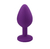 Plug em silicone aveludado na internet