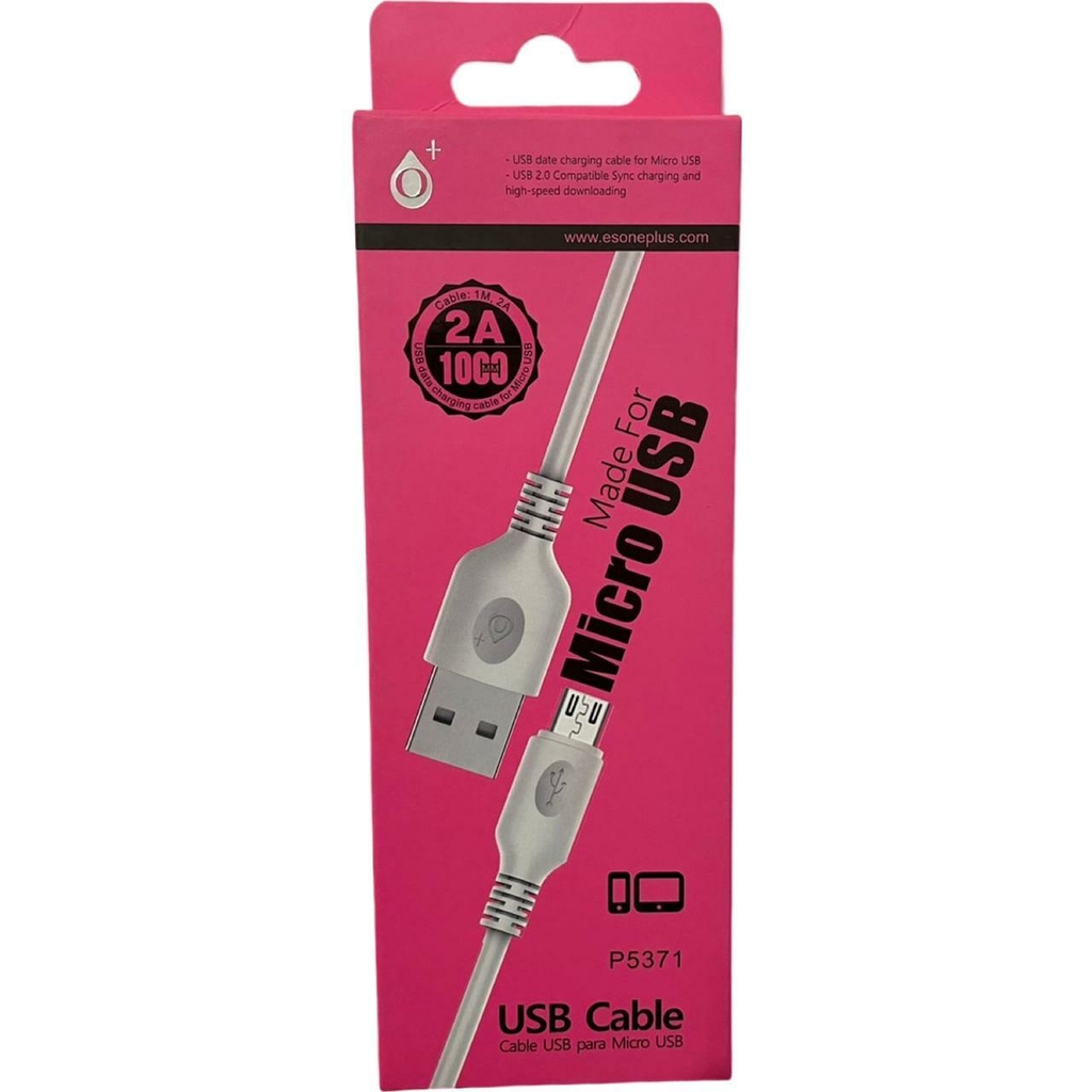 Cable microusb carga rapida 2a