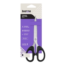 Tesoura Multifuncional B8201 - 16cm - Polybag C/1 un - Bazze