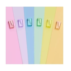 Apontador com depósito bloco 40 Pastel Trend - Leonora - 1UN. - comprar online