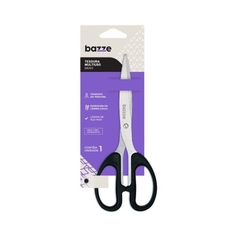 Tesoura Multifuncional B8203 - 21CM - Polybag C/1 un - Bazze