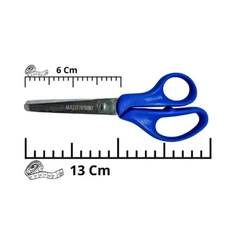 TESOURA ESCOLAR MASTERPRINT 13CM COLORIDA MP503 na internet