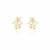 BRINCO SAPATILHA BAILARINA BANHADO E FOLHEADO A OURO 18K - comprar online