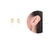 BRINCO SAPATILHA BAILARINA BANHADO E FOLHEADO A OURO 18K