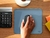 MOUSE PAD LOGITECH STUDIO SERIES BLUE GREY - comprar online