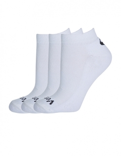 MEIA VESTEM RUNNING BRANCO KIT COM 3