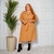 Imagem do Vestido Moda Evangelica Sobrevest Manga Longa PlusSize Ana