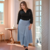Saia Feminina Moda Evangélica Social plussize prega frontal na internet