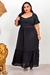 Vestido Feminino Moda Evangélica Plus Duna Diamante Stênia - loja online