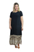Vestido Feminino Longo Plus Moda Evangélica Elisangela - Reyvkill Moda Evangélica
