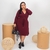 Vestido Feminino Moda Evangélica Manga Longa de Lã Ivonete - comprar online