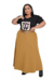 Saia Feminina Plus Size Moda Composta Três Marias Neide - comprar online