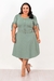 Vestido Feminino Moda Evangélica Plus Confortável Lucinda - loja online