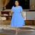 Vestido Feminino Moda Evangélica Casual Moderno Plus Bianca - loja online