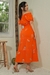 Vestido Moda Evangélica Feminino Crista Comportado Ana Bela - loja online
