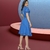 Vestido Moda Evangélico Jeans Com Elastano Godê Isabela - loja online