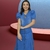 Vestido Moda Evangélico Jeans Com Elastano Godê Isabela - Reyvkill Moda Evangélica